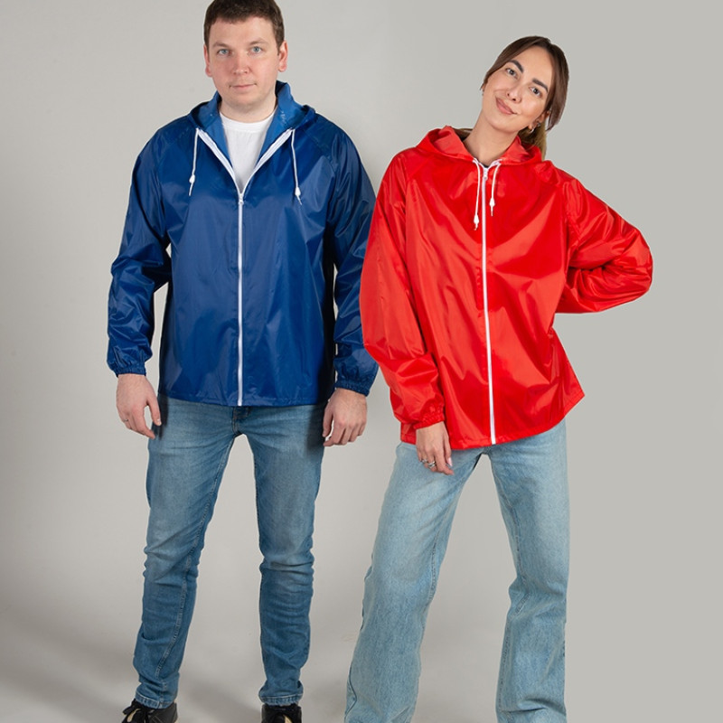 Короткий дождевик Maui из полиэстера, кл.синий Короткий дождевик Maui из полиэстера, кл.синий