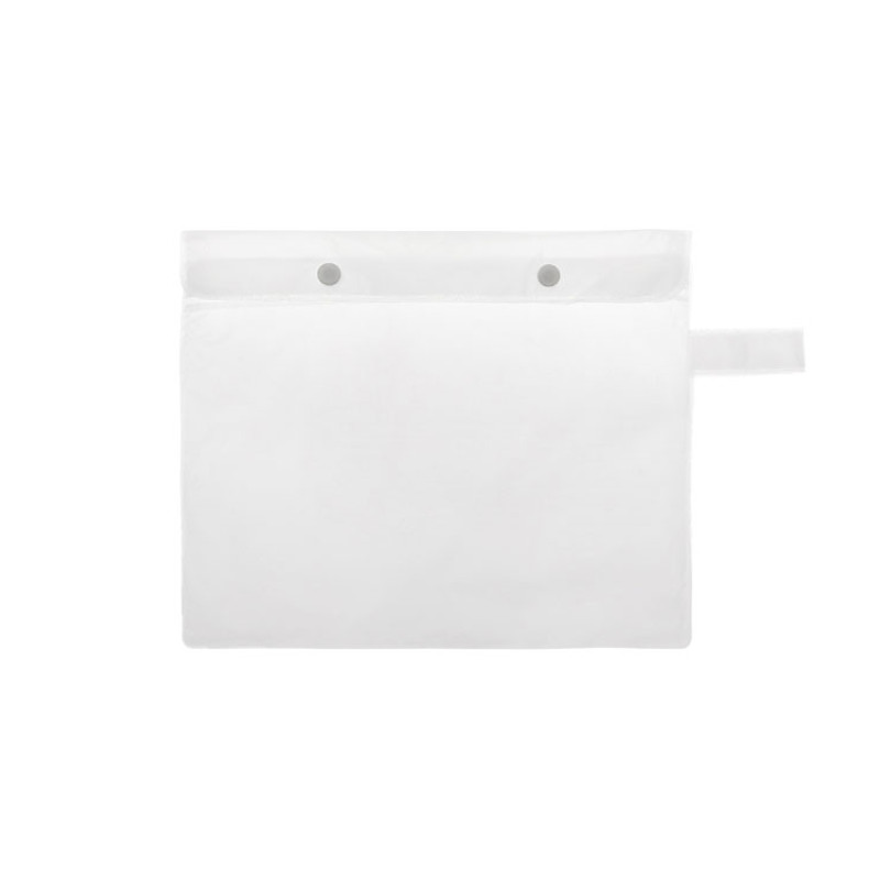 Пончо «Hawaii» c чехлом унисекс, белый