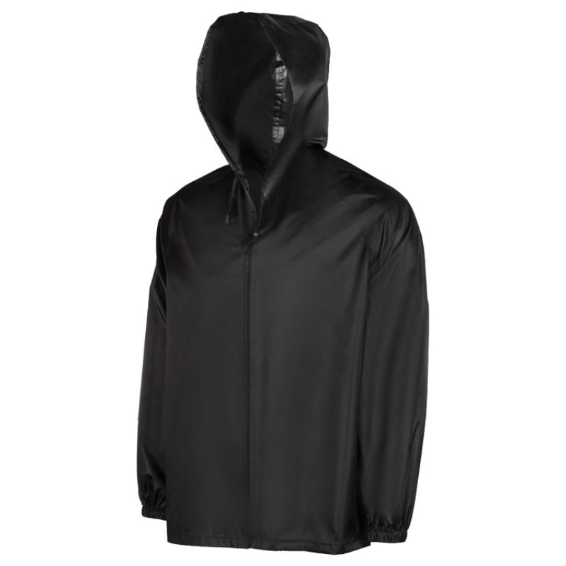 Короткий дождевик Maui из полиэстера, черный Короткий дождевик Maui из полиэстера, черный