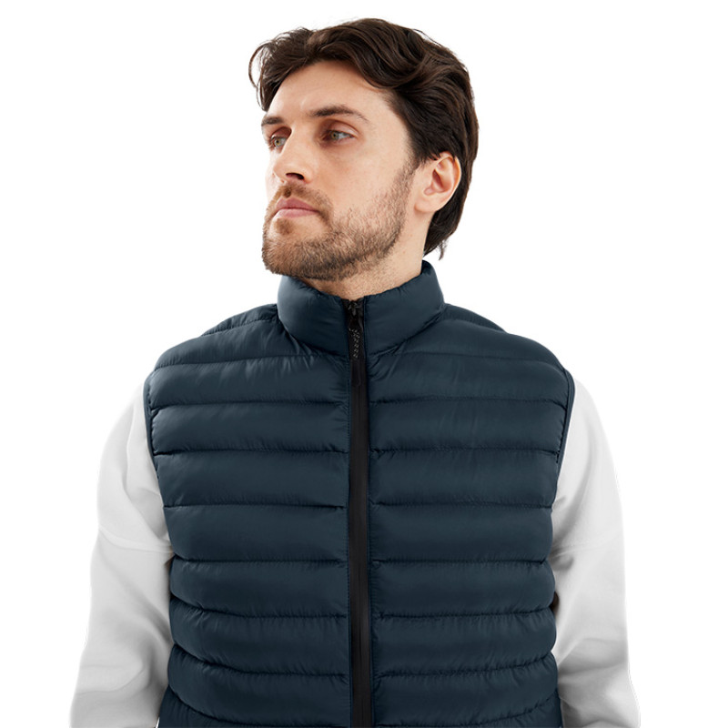 Стеганый жилет "Uniqloud", темно-синий