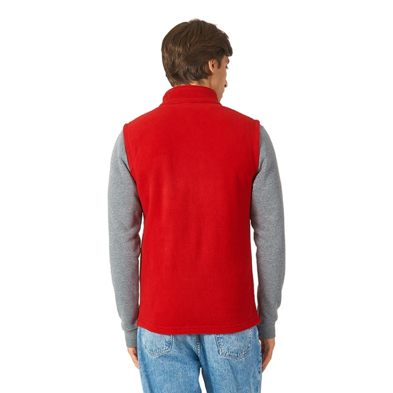 Жилет флисовый «Ibiza» мужской, красный