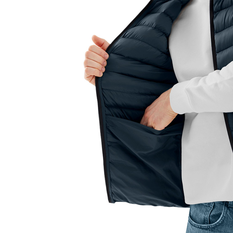Стеганый жилет "Uniqloud", темно-синий