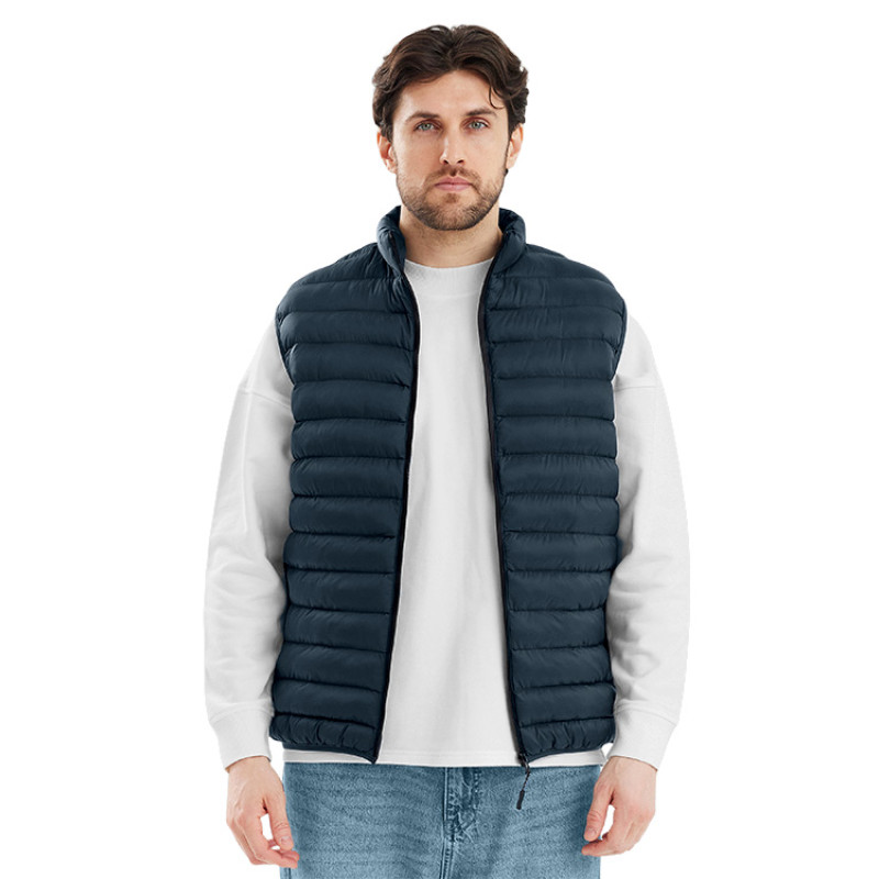 Стеганый жилет "Uniqloud", темно-синий