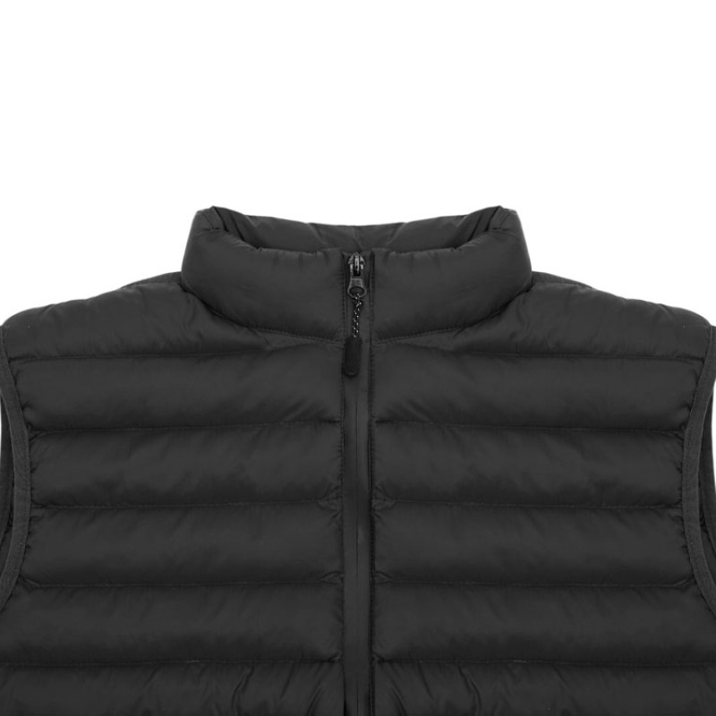Стеганый жилет "Uniqloud", черный