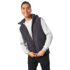 Жилет "Vigour" мужской, черный/стальной