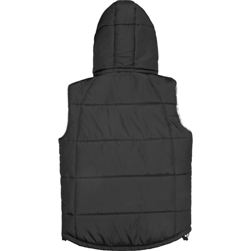 Жилет "Vigour" мужской, черный/стальной