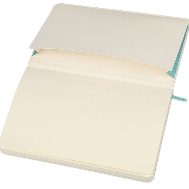 Записная книжка Moleskine Classic Soft (в линейку), Large (13х21см), морская волна