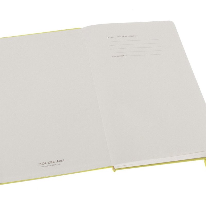 Записная книжка Moleskine Classic (в линейку) в твердой обложке, Large (13х21см), цитрусовый