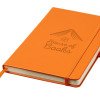 Записная книжка Nova формата A5 с переплетом, оранжевый