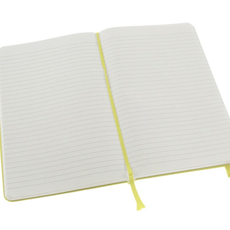 Записная книжка Moleskine Classic (в линейку) в твердой обложке, Large (13х21см), цитрусовый
