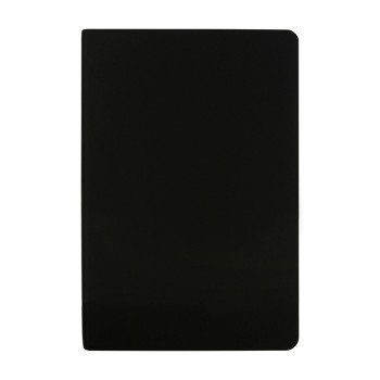 Бизнес тетрадь А5 "Megapolis flex" 60 л. soft touch клетка, черный