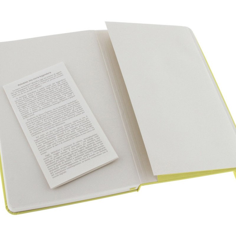 Записная книжка Moleskine Classic (в линейку) в твердой обложке, Large (13х21см), цитрусовый