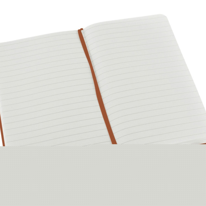 Записная книжка Moleskine Classic (в линейку) в твердой обложке, Pocket (9x14см), оранжевый коралл