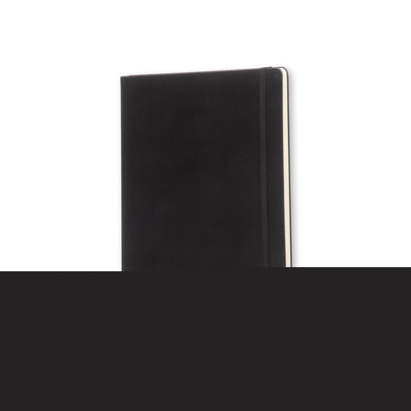Записная книжка Moleskine Classic (в линейку), Хlarge (19х25 см), черный