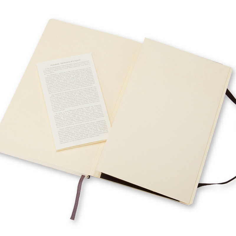 Записная книжка Moleskine Classic Soft (нелинованный), Pocket (9х14 см), черный