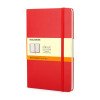 Записная книжка Moleskine Classic (в линейку) в твердой обложке, Pocket (9x14см), красный