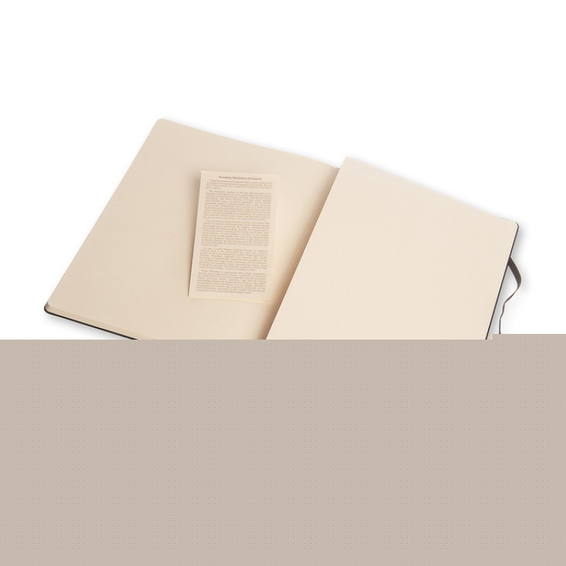 Записная книжка Moleskine Classic (в линейку), Хlarge (19х25 см), черный