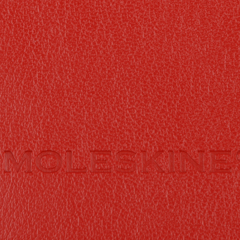 Записная книжка Moleskine Classic Soft (в линейку), Large (13х21см), красный