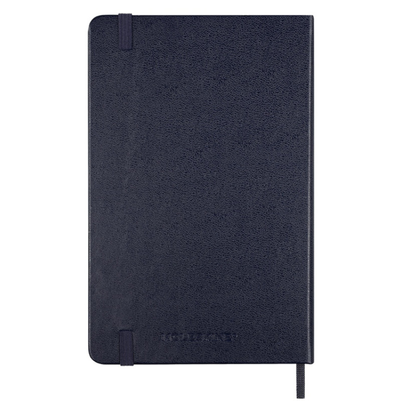 Записная книжка Moleskine Classic (в линейку) в твердой обложке, Medium (11,5x18 см), синий