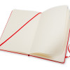 Записная книжка Moleskine Classic (нелинованный) в твердой обложке, Large (13х21см), красный