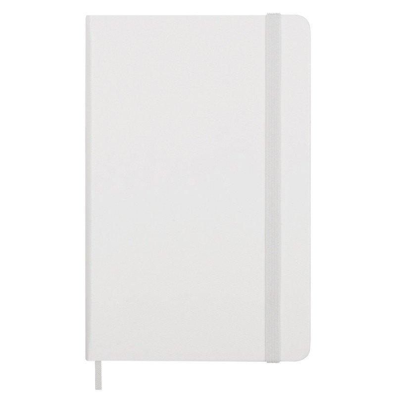 Записная книжка Moleskine Classic (в линейку) в твердой обложке, Medium (11,5x18 см), белый