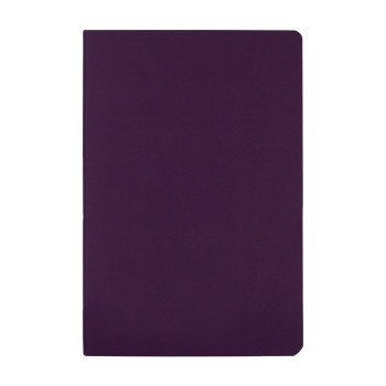 Бизнес тетрадь А5 "Megapolis flex" 60 л. soft touch клетка, фиолетовый