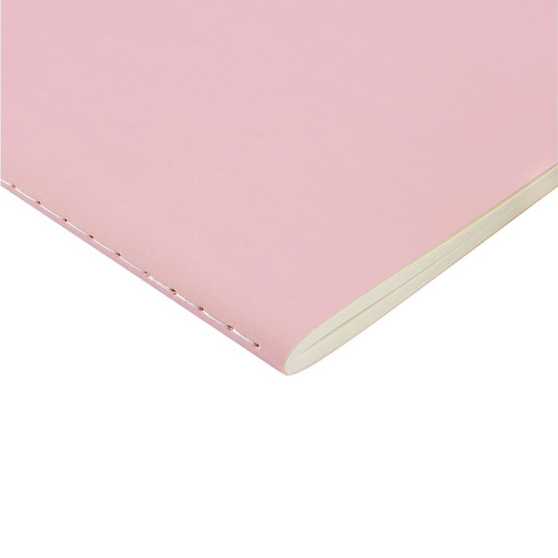 Бизнес тетрадь А5 "Megapolis flex" 60 л. soft touch клетка, зефирный розовый