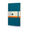 Записная книжка Moleskine Classic Soft (в линейку), Large (13х21см), бирюзовый