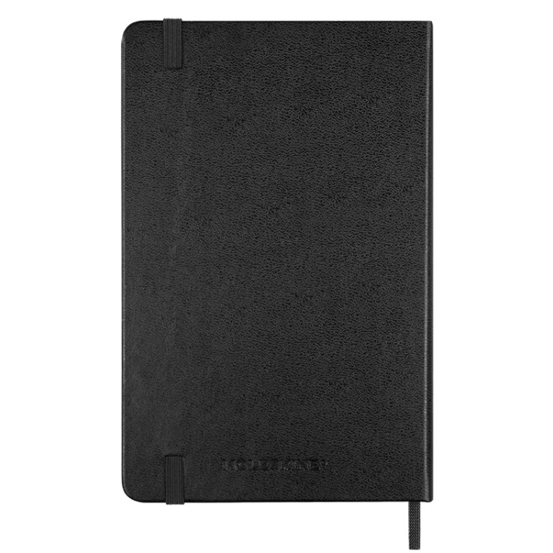 Записная книжка Moleskine Classic (в линейку) в твердой обложке, Medium (11,5x18 см), черный