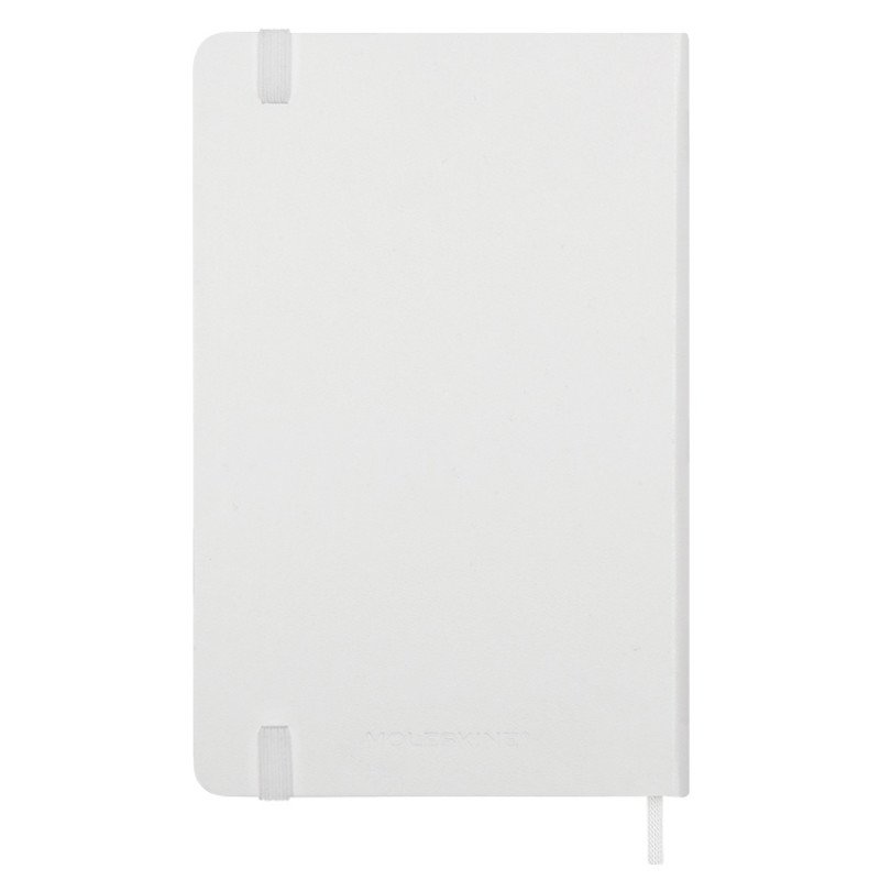 Записная книжка Moleskine Classic (в линейку) в твердой обложке, Medium (11,5x18 см), белый