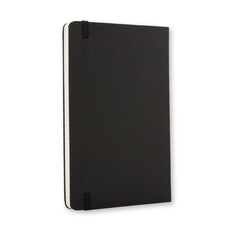 Записная книжка Moleskine Classic (в клетку) в твердой обложке, Large (13х21см), черный