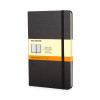 Записная книжка Moleskine Classic (в линейку) в твердой обложке, Pocket (9x14см), черный