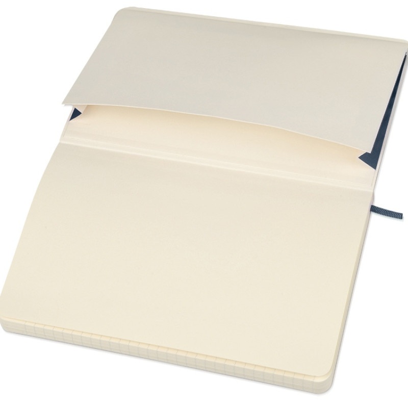 Записная книжка Moleskine Classic Soft (в линейку), Large (13х21см), сапфировый синий