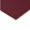 Бизнес тетрадь А5 "Megapolis flex" 60 л. soft touch клетка, бордовый
