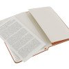 Записная книжка Moleskine Classic (в линейку) в твердой обложке, Pocket (9x14см), оранжевый коралл