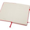 Записная книжка Moleskine Classic (в линейку) в твердой обложке, Pocket (9x14см), красный