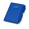 Записная книжка "Альманах" с ручкой, синий