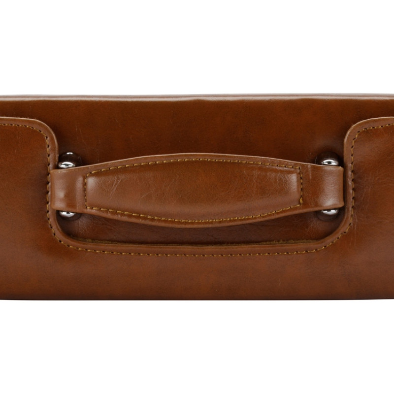 Набор для чистки обуви "Сундучок", коричневый