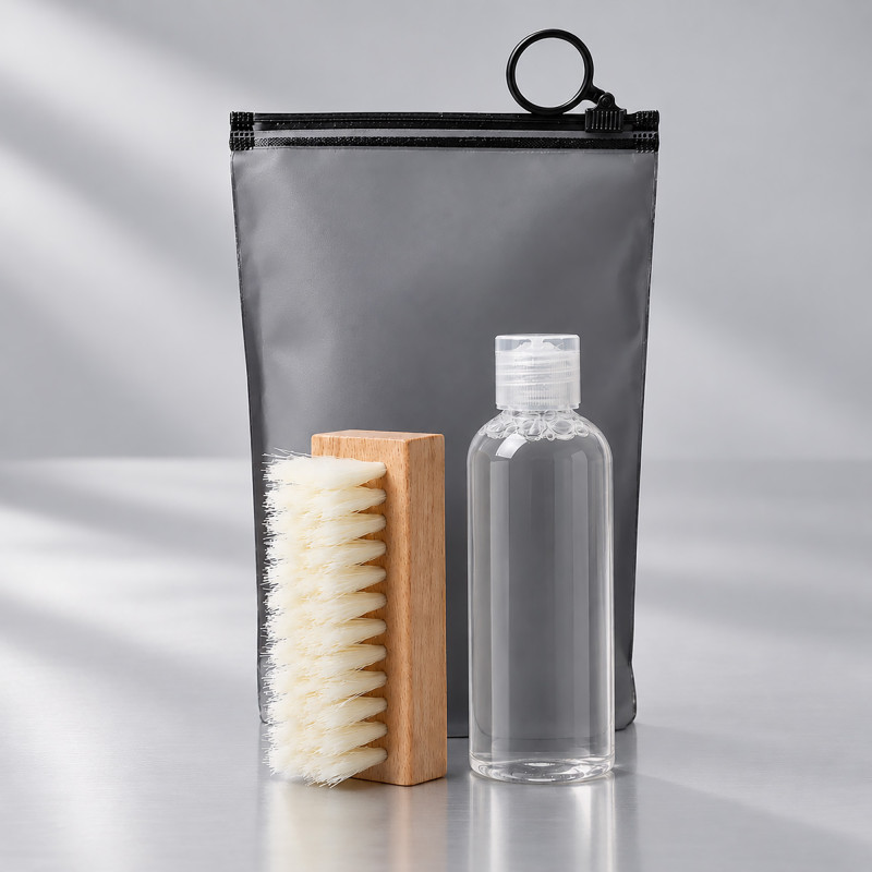 Набор для чистки обуви "Sole", черный Набор для чистки обуви "Sole", черный