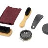 Набор аксессуаров для чистки обуви «Кэрролтон», коричневый/натуральный
