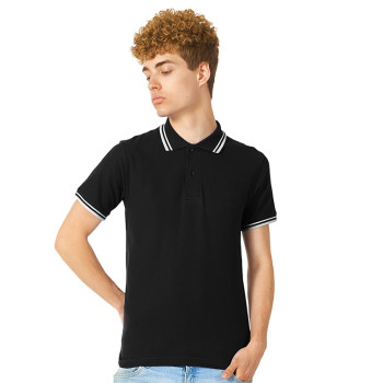 Рубашка поло "Erie" мужская, черный