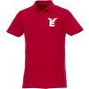Мужское поло Helios с коротким рукавом, красный