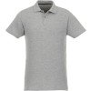 Мужское поло Helios с коротким рукавом, серый яркий