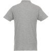 Мужское поло Helios с коротким рукавом, серый яркий