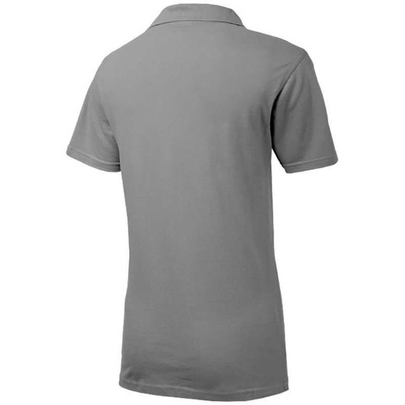Рубашка поло "First 2.0" мужская, серый меланж
