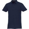 Мужское поло Helios с коротким рукавом, темно-синий