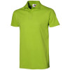 Рубашка поло "First" мужская, зеленое яблоко