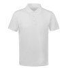 Поло с эластаном «Chicago», 200гр пике, белый