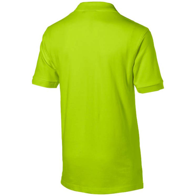 Рубашка поло "Forehand" мужская, зеленое яблоко
