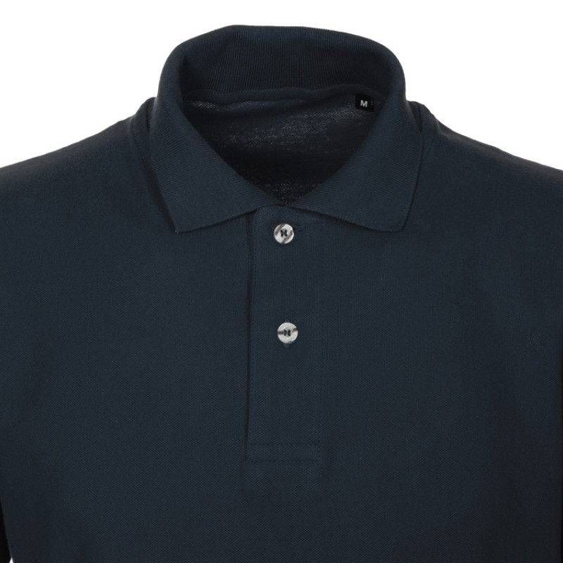 Рубашка поло "Boston 2.0" мужская, темно-синий
